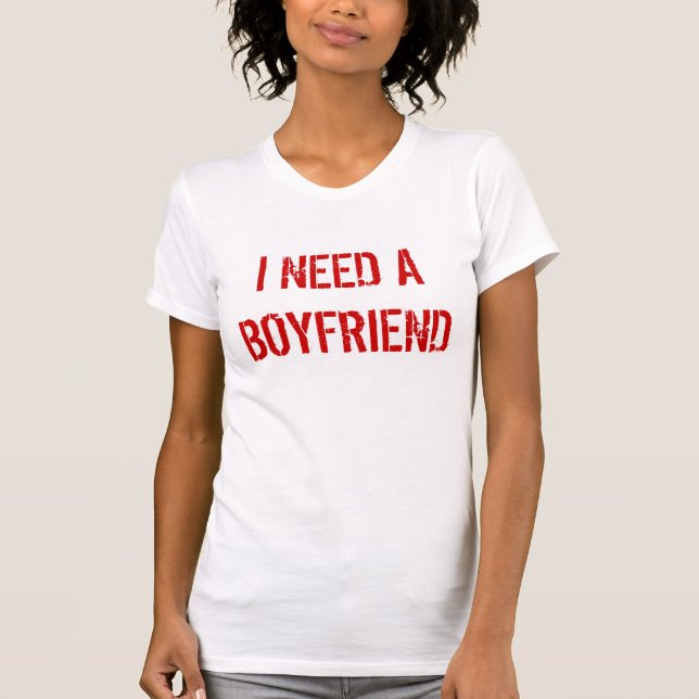 T-SHIRT J'AI BESOIN D'UN AMI (Devant)