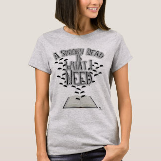 T-shirt J'Ai Besoin D'Une Conception Éffrayante De Livres 