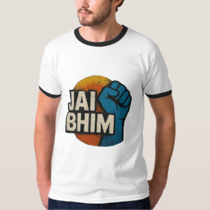 T-shirt Jai Bhim   Éduquer Agiter Organiser 