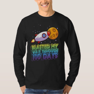 T-shirt J'Ai Blessé Mon Chemin Pendant 100 Jours 100E Jour