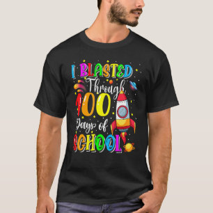 T-shirt J'Ai Blessé Pendant 100 Jours D'École 100 Jours Sm