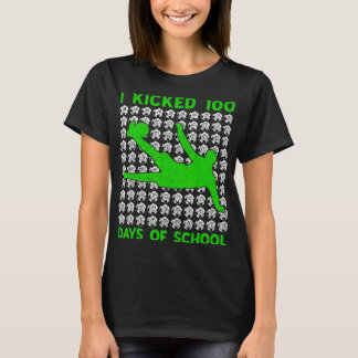 T-shirt J'ai botté 100 jours de sport de football scolaire
