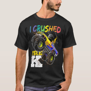 T-shirt J'ai broyé Pré K Monster Camion Diplôme de Cap Gar