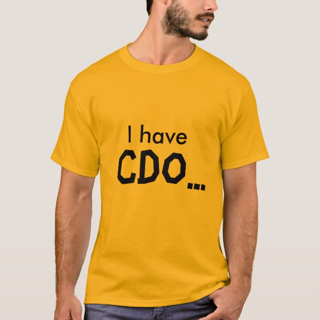 T-shirt J'ai, CDO… (Devant)
