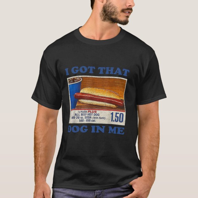 T-shirt J'Ai Ce Chien En Moi Drôle Chiens Chauds Combo Lon (Devant)