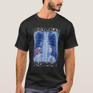 T-shirt J'ai ce chien en moi Xray meme Dachshund