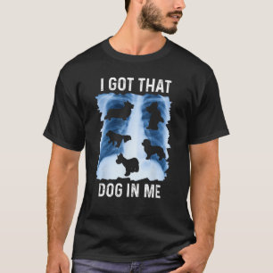 T-shirt J'ai ce chien en moi Xray Shirt Drôle de dire mème