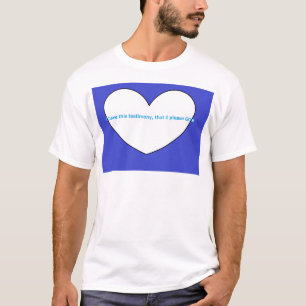 T-shirt J'ai ce témoignage, que je plaise à Dieu