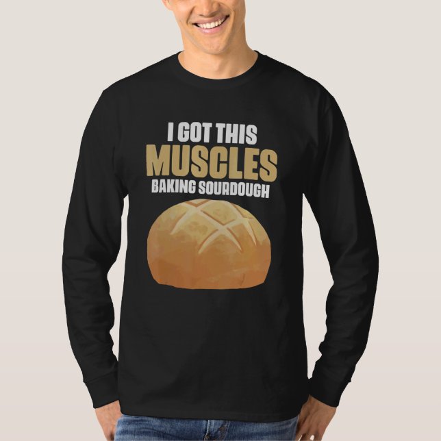 T-shirt J&#x27;ai ces Muscles cuire des pâtisseries de pâte à p (Devant)