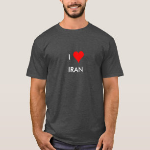 T-shirt j'ai coeur l'iran