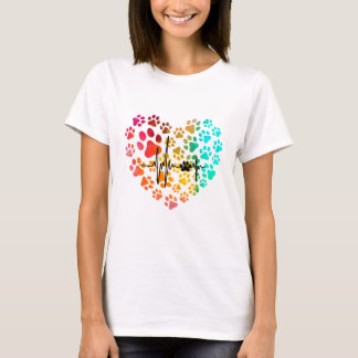 T-shirt J'Ai Coeur Mon Chien Dachshund