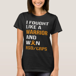 T-SHIRT J'AI COMBATTU COMME UN GUERRIER ET J'AI GAGNÉ RSD 