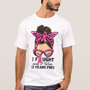 T-shirt J'Ai Combattu Et J'Ai Gagné 12 Ans Libérez Messy B