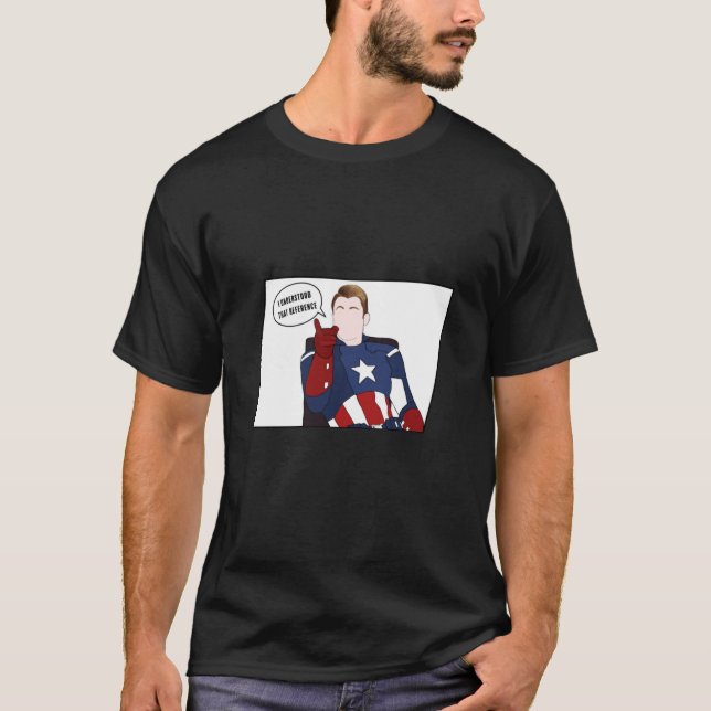 T-shirt J'ai compris cette référence (Devant)