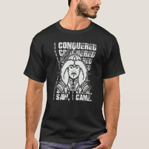 T-shirt J'Ai Conquis J'Ai Vu Je Suis Devenu Mongols Genghi