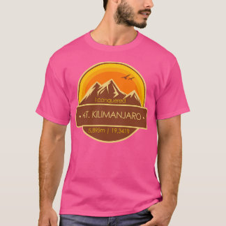 T-shirt J'Ai Conquis La Collectable Du Mont Kilimandjaro H