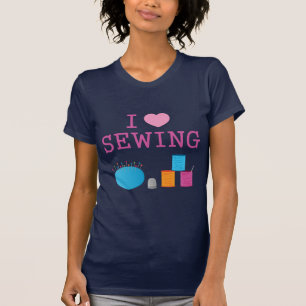 T-shirt J'ai cousu du coeur