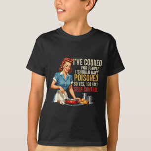 T-shirt J'Ai Cuit Pour Les Gens Que J'Aurais Dû Poisher Sy