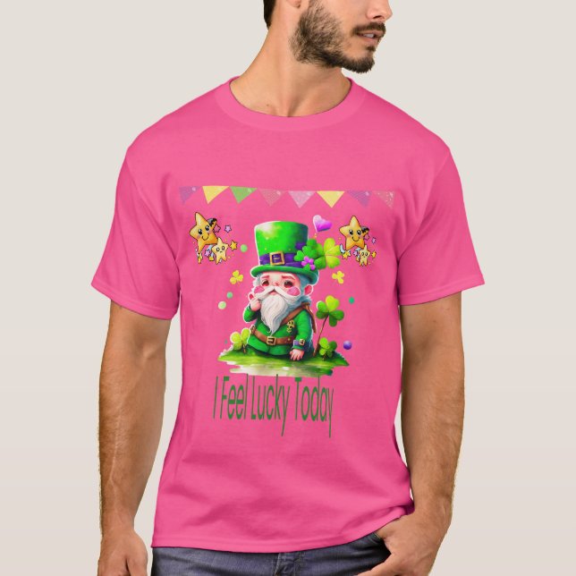 T-shirt J'Ai De La Chance Aujourd'Hui - St. Patrick’s Day  (Devant)