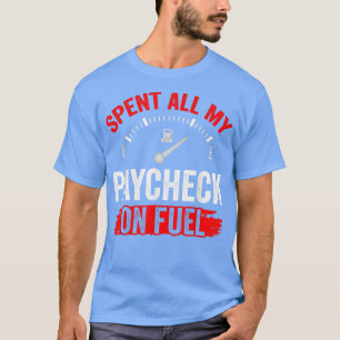 T-shirt J'Ai Dépensé Tout Mon Paiement Sur Le Prix Des Pom