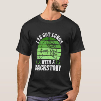 T-shirt J'ai des poumons avec une histoire  Transplantatio