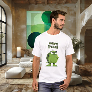 T-shirt J'ai des projets avec mon canapé personnage de tor