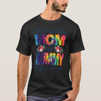 T-shirt J'Ai Deux Titres Maman Et Maman Meilleure Maman Mè