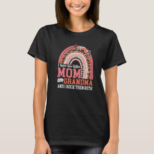 T-shirt J'Ai Deux Titres Maman Grand-Mère Et Je Les Frappe