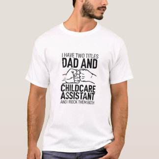 T-shirt J'Ai Deux Titres Papa