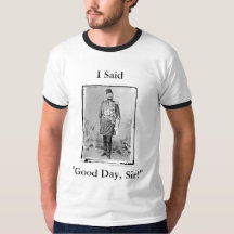 J'ai dit, "beau jour, monsieur !" - Chemise