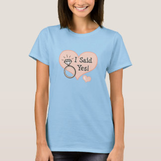 T-shirt J'Ai Dit Oui Mariée Burnout Tee Fitting