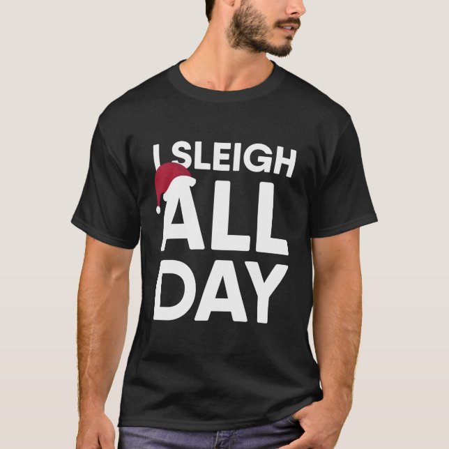 T-shirt J'Ai Dormi Toute La Journée (Devant)