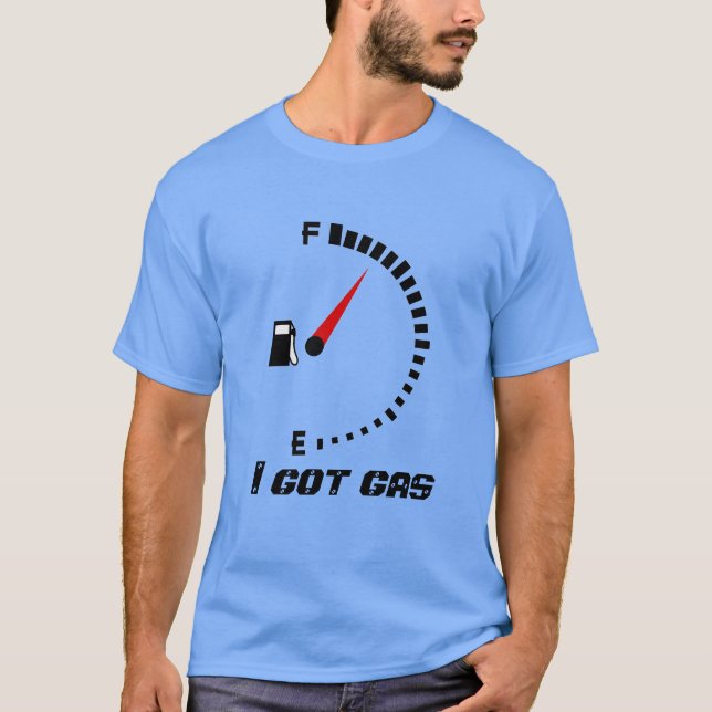 T-shirt J'ai du gaz (Devant)