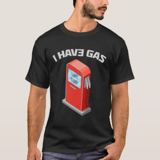T-shirt J'Ai Du Gaz - Pompe À Gaz Drôle