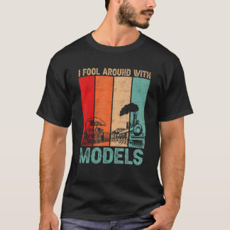 T-shirt J'Ai Du Mal Avec Des Modèles Retro Train Trainspot