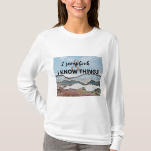 T-shirt J'ai du raclette et je sais des choses