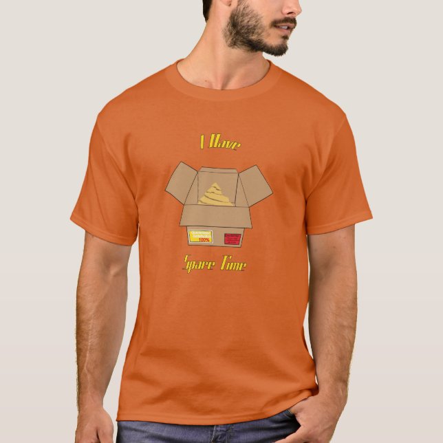 T-shirt J'ai du temps libre (Devant)