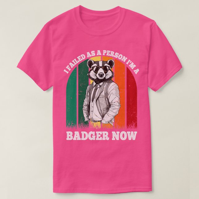 T-shirt j'ai échoué en tant que personne, je suis un blair (Design devant)