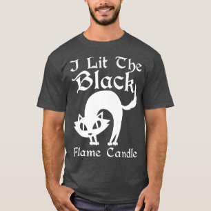 T-shirt J'Ai Éclairé Le Costume Halloween À La Bougie De F