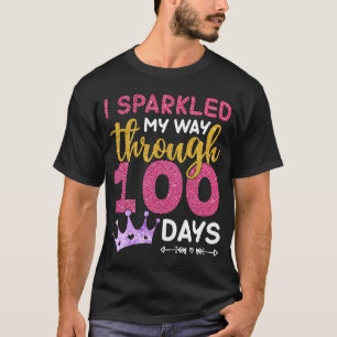 T-shirt J'Ai Éclaté Mon Chemin À Travers 100 Jours D'Étude