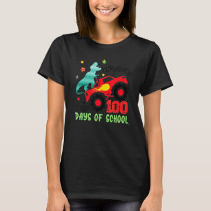 T-shirt J'ai écrasé 100 Jours de Camion Scolaire Rex Dinos