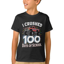 J'ai écrasé 100 jours de l'école- Camion Monster