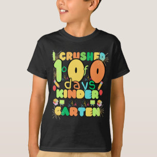 T-shirt J'ai écrasé 100 jours de maternelle