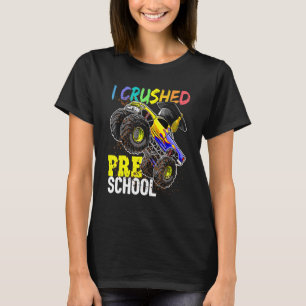T-shirt J'ai écrasé Monster de l'école maternelle Monster 