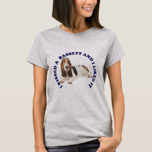 T-shirt J'ai embrassé une blonde de Bassett