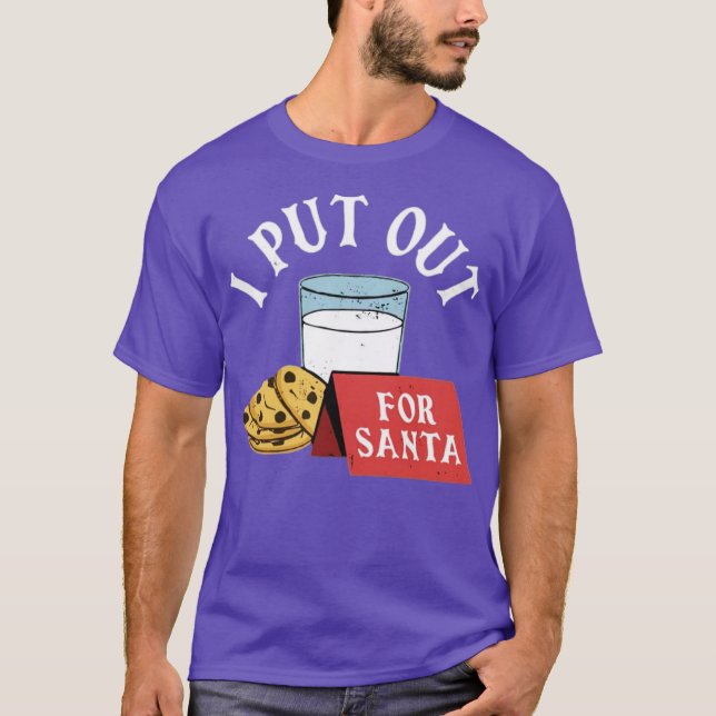 T-shirt J'Ai Émis Pour Père Noël (Devant)
