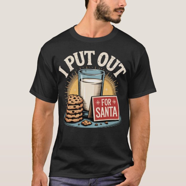 T-shirt J'Ai Émis Pour Père Noël (Devant)