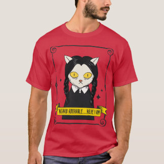 T-shirt J'Ai Entendu Adorable Ici Je Suis