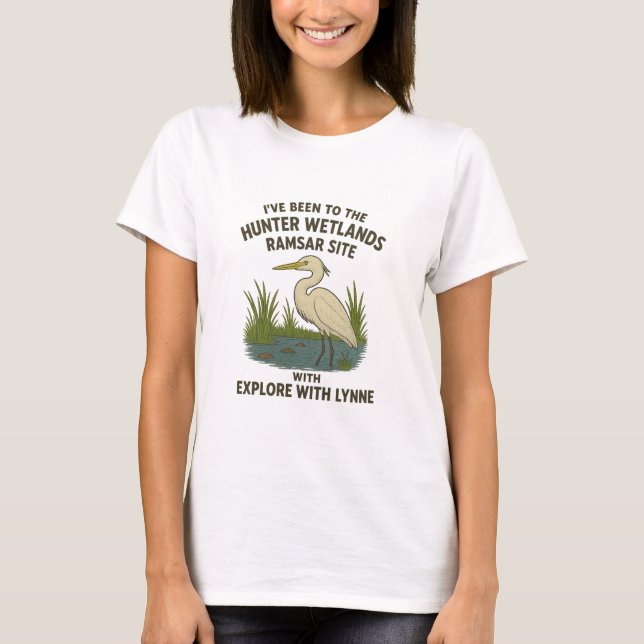 T-shirt J'ai été à Hunter Wetlands (Devant)