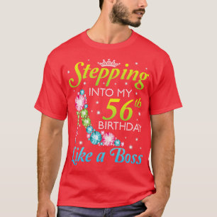 T-shirt J'Ai Été B À Mon 56E Anniversaire Comme Un Patron